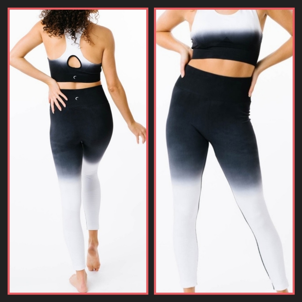 Zyia Black Ombre Leggings